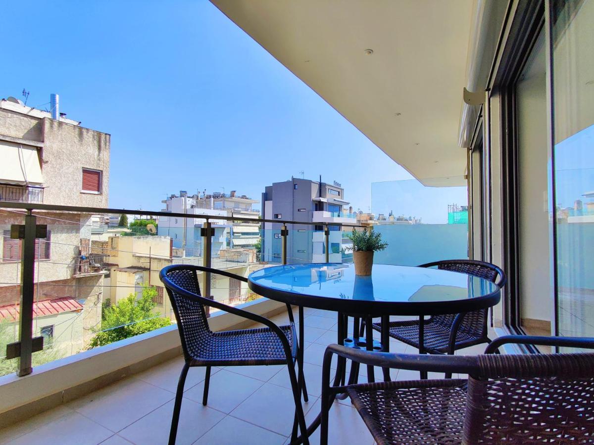 Apartment Wsd Luxury Bright 2bd With Sea View Balcony Athen